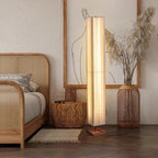 Zen Walnut Floor Lamp