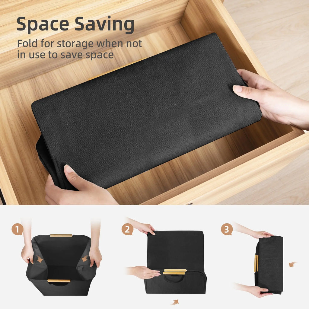 Portable Foldable Laundry Hamper