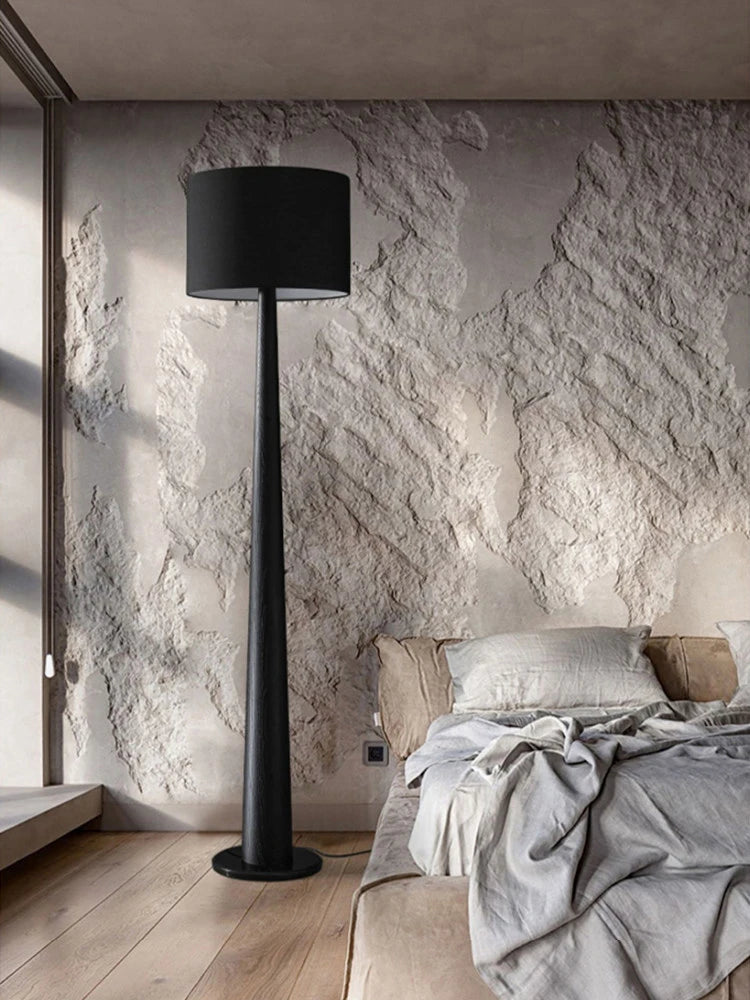 Luxury Wooden Floor Lamp