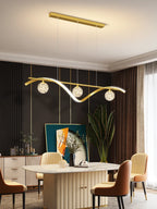 Modern Minimalist Glass Pendant Lamp