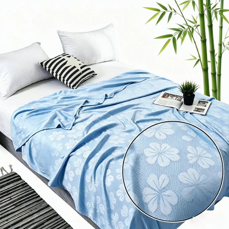 Bamboo Fiber Cooling Summer Blanket