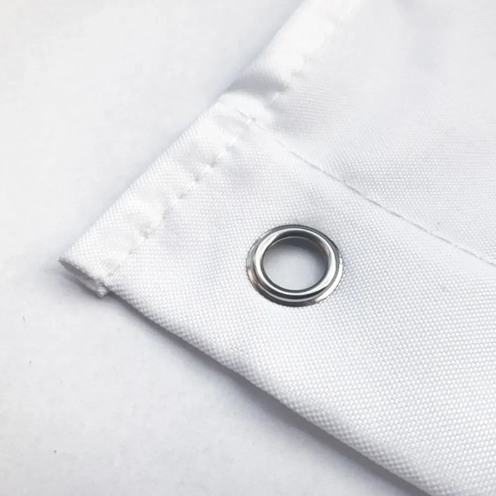 Waterproof Plant Pattern Shower Curtain