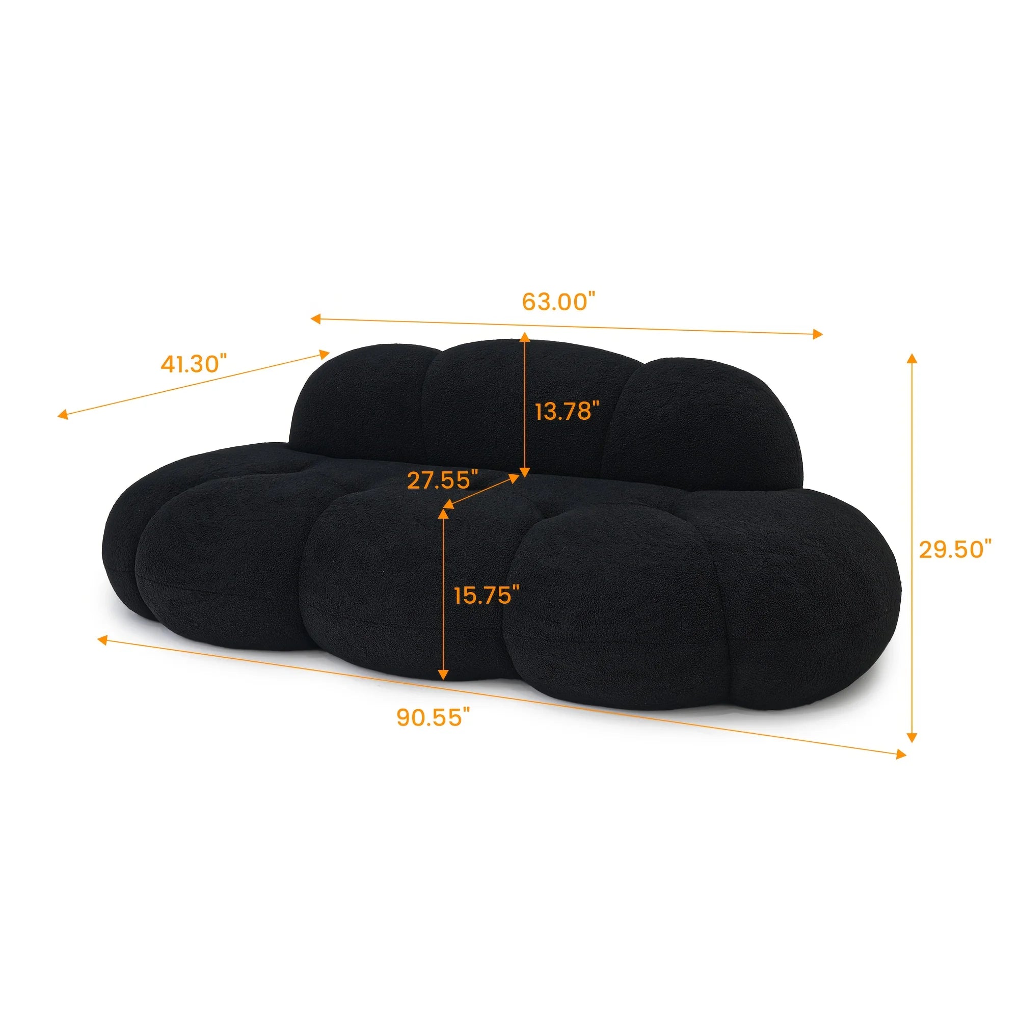 Modern Cloud Shaped Comfy Sofa