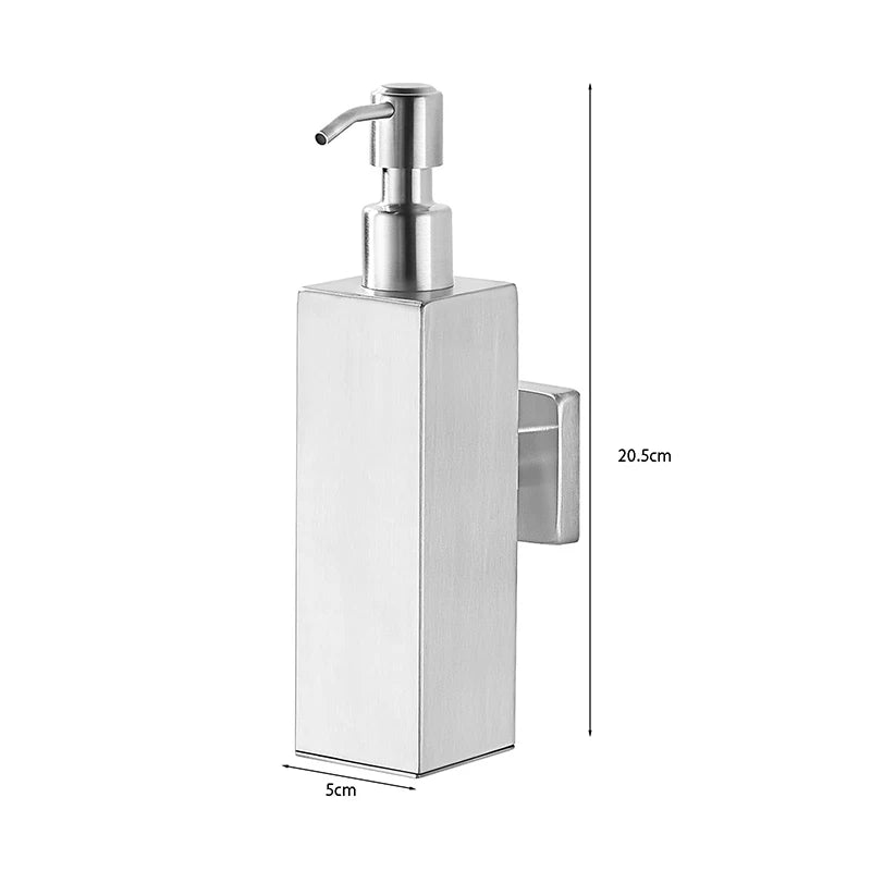 Glass Wall Mounted Soap Dispenser