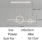 Modern Aluminum Pendant Light