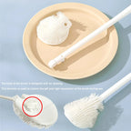 Long Handle Silicone Bottle Brush