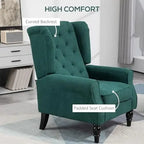 Tufted Wingback Accent Chair