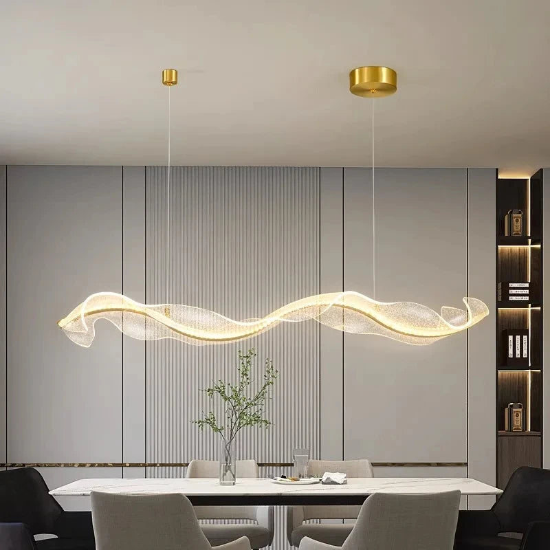 Modern LED Acrylic Pendant Chandelier
