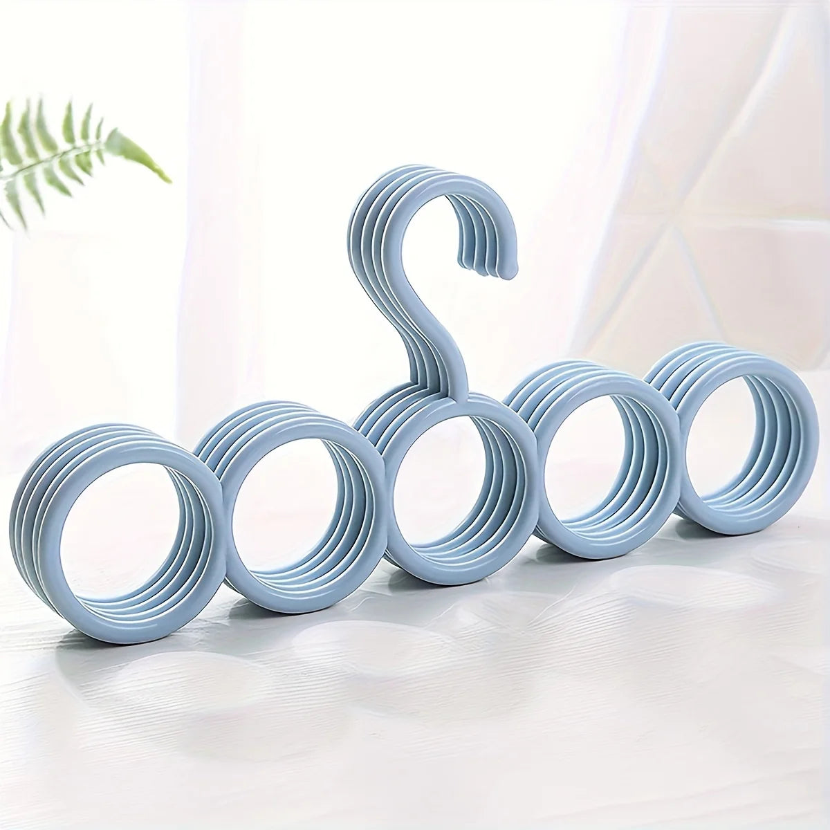 Five-Ring Multi-Function Closet Hanger