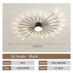 Fan-Shaped LED Ceiling Lamp