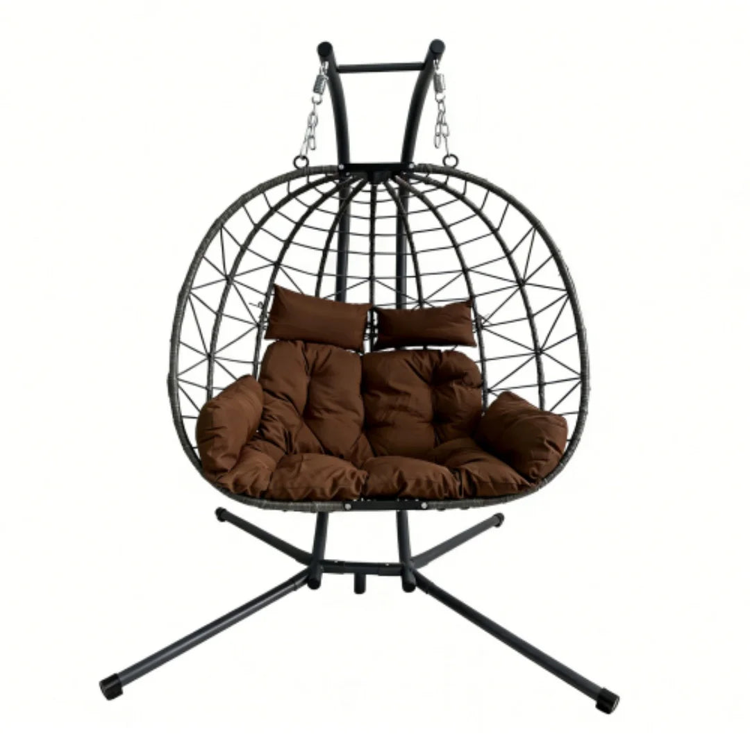 Luxury Double Hanging Egg Chair