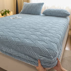 Cozy Fleece Thermal Fitted Bedsheet