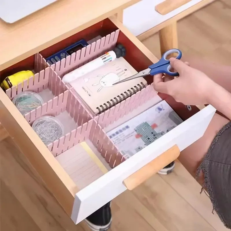 4-Pack Adjustable Drawer Dividers