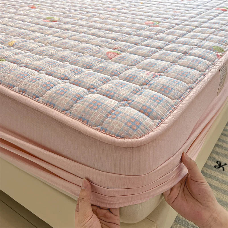 Waterproof Anti-Mite Fitted Mattress Protector