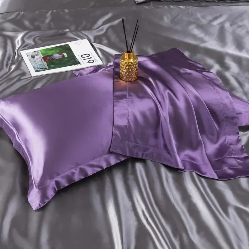 Premium Solid Satin Pillowcase