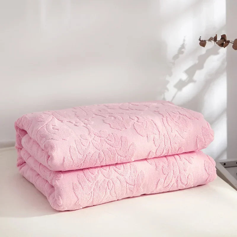 Jacquard Cotton Summer Throw Blanket