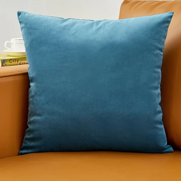 Plush Velvet Sofa Cushion Cover