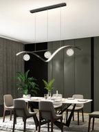 Modern Minimalist Glass Pendant Lamp
