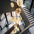 Modern LED Marble Pendant Chandelier