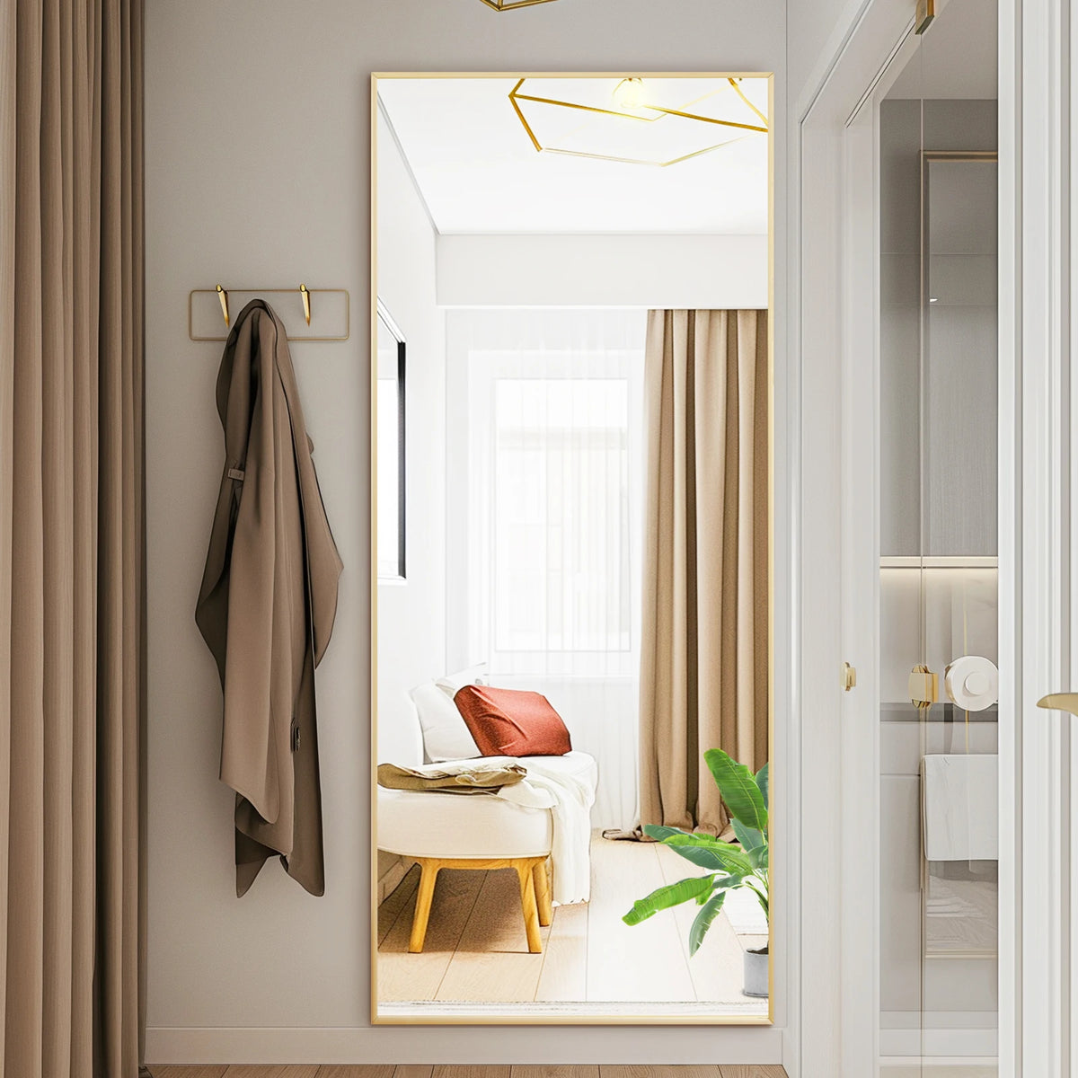 MCQ Arched Full-Length Wall & Floor Mirror