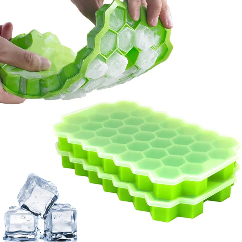 Silicone Honeycomb Ice Cube Trays