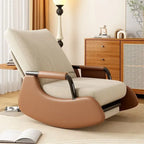 Modern Velvet Rocking Lounge Chair