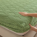 Cozy Fleece Thermal Fitted Bedsheet