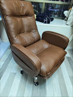 Ergonomic Executive Leather Office Chair