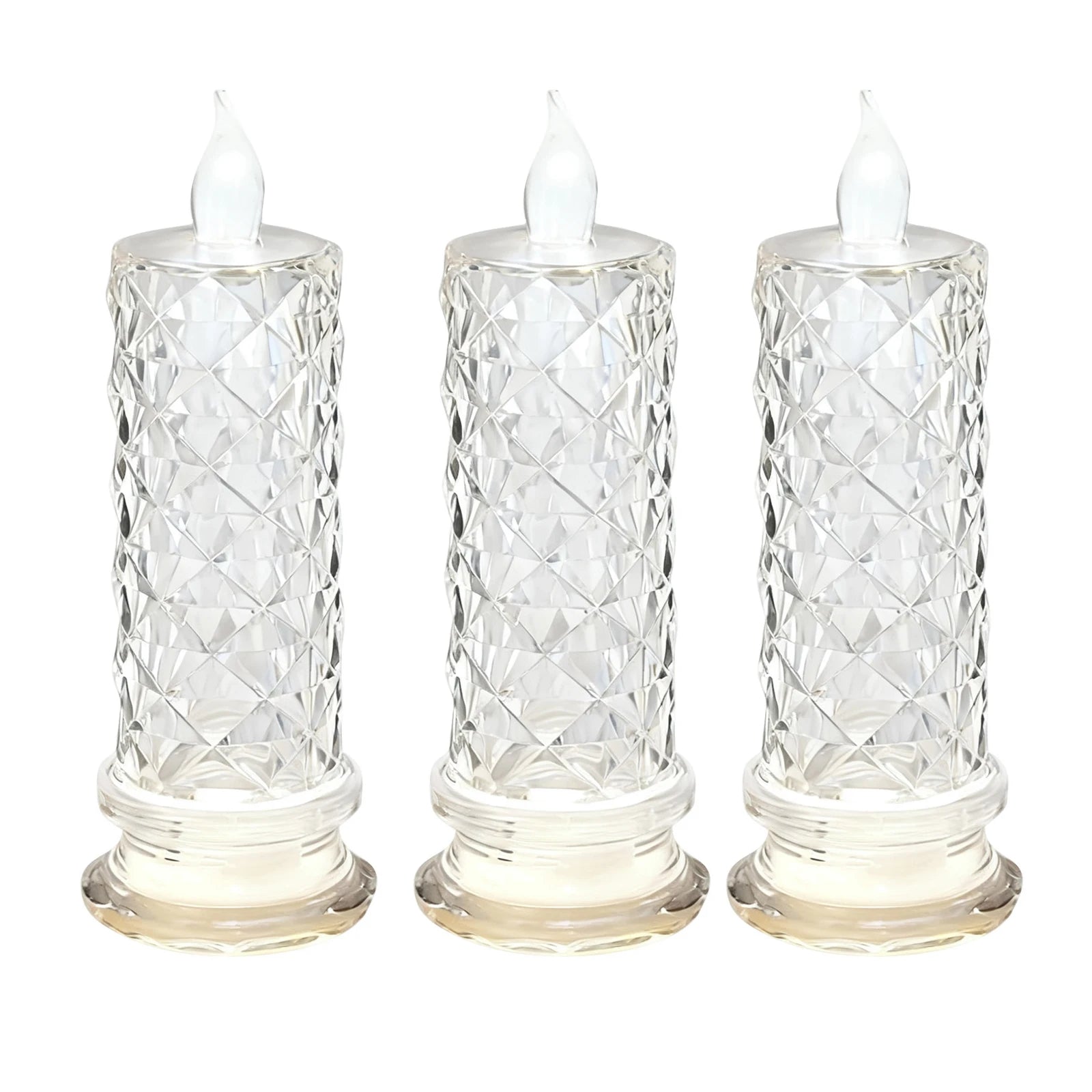 Crystal Rose LED Flameless Candle
