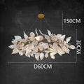 Luxury Ginkgo LED Chandelier