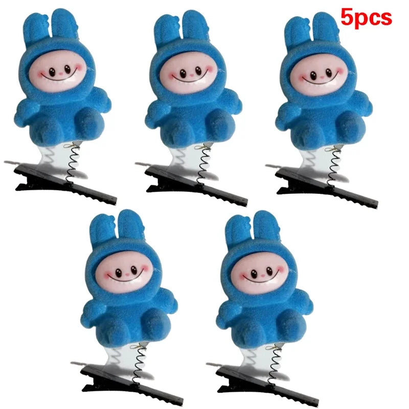 LABUBU FAN 5Pcs New Hair Clips
