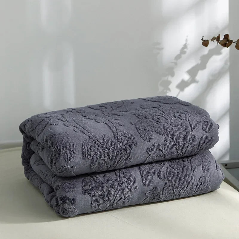 Jacquard Cotton Summer Throw Blanket