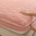 Cozy Fleece Thermal Fitted Bedsheet