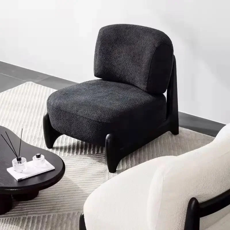 Luxury Velvet Nordic Armchair