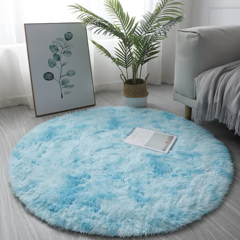 Cozy Plush Round Fluffy Rug
