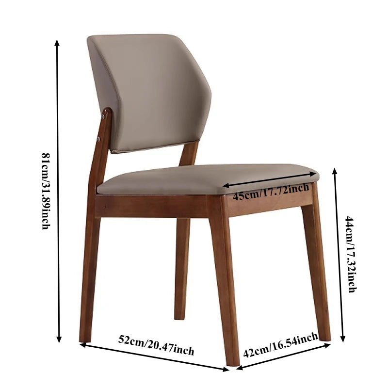 Designer Solid Wood Accent Chair