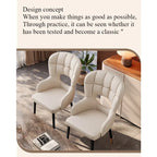 European High-Back Dining Chair
