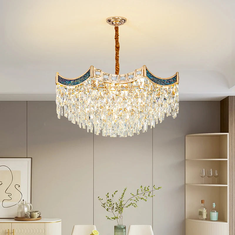 Elegant Crystal Chandelier Designer Light