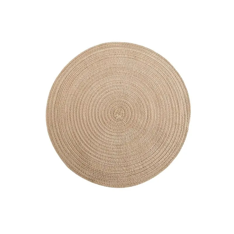 Nordic Cotton Yarn Round Placemats
