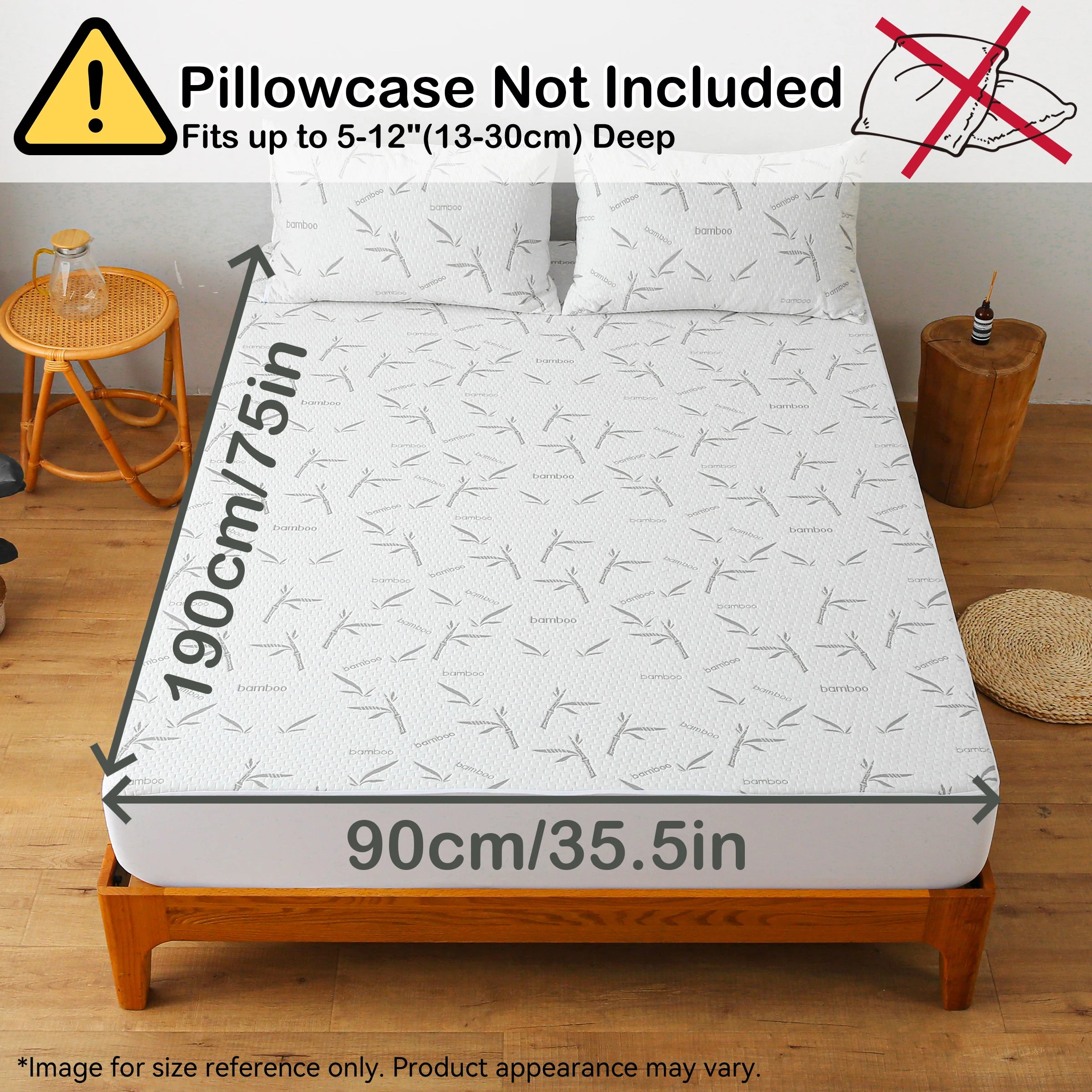 Bamboo Waterproof Cooling Mattress Protector