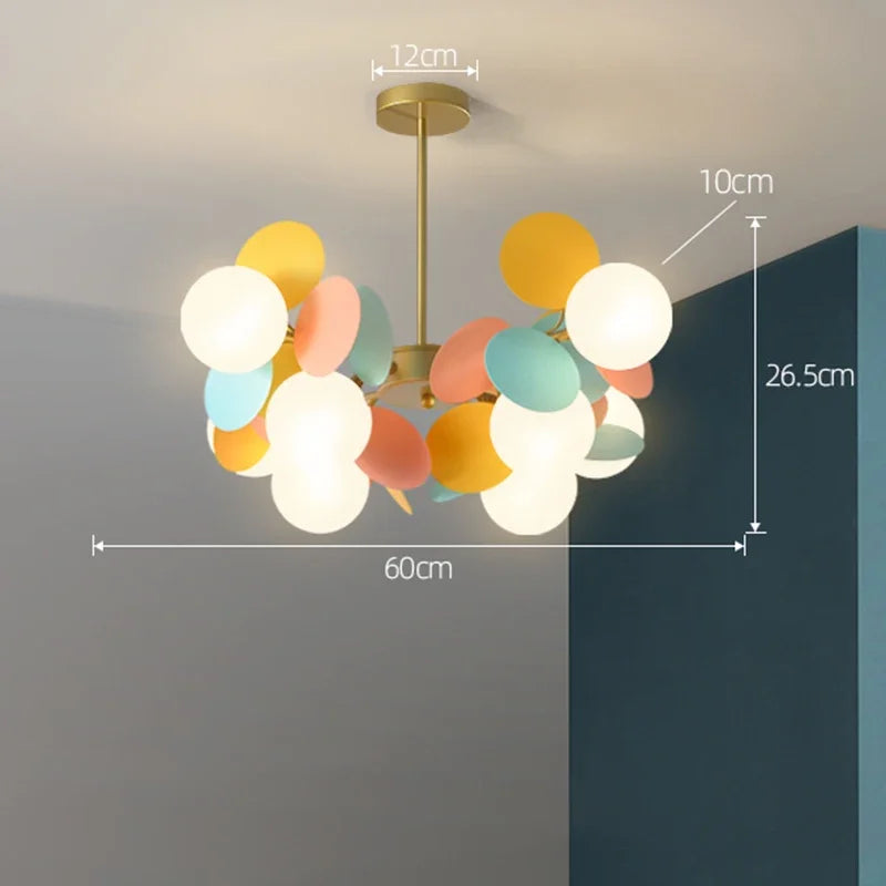 Colorful Branch LED Chandelier