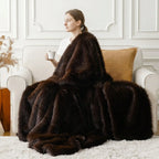 Luxury Faux Fur Throw Blanket