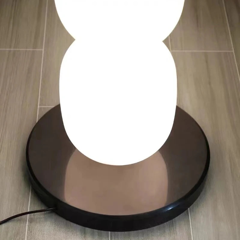 Modern LED Glass Floor Lamp