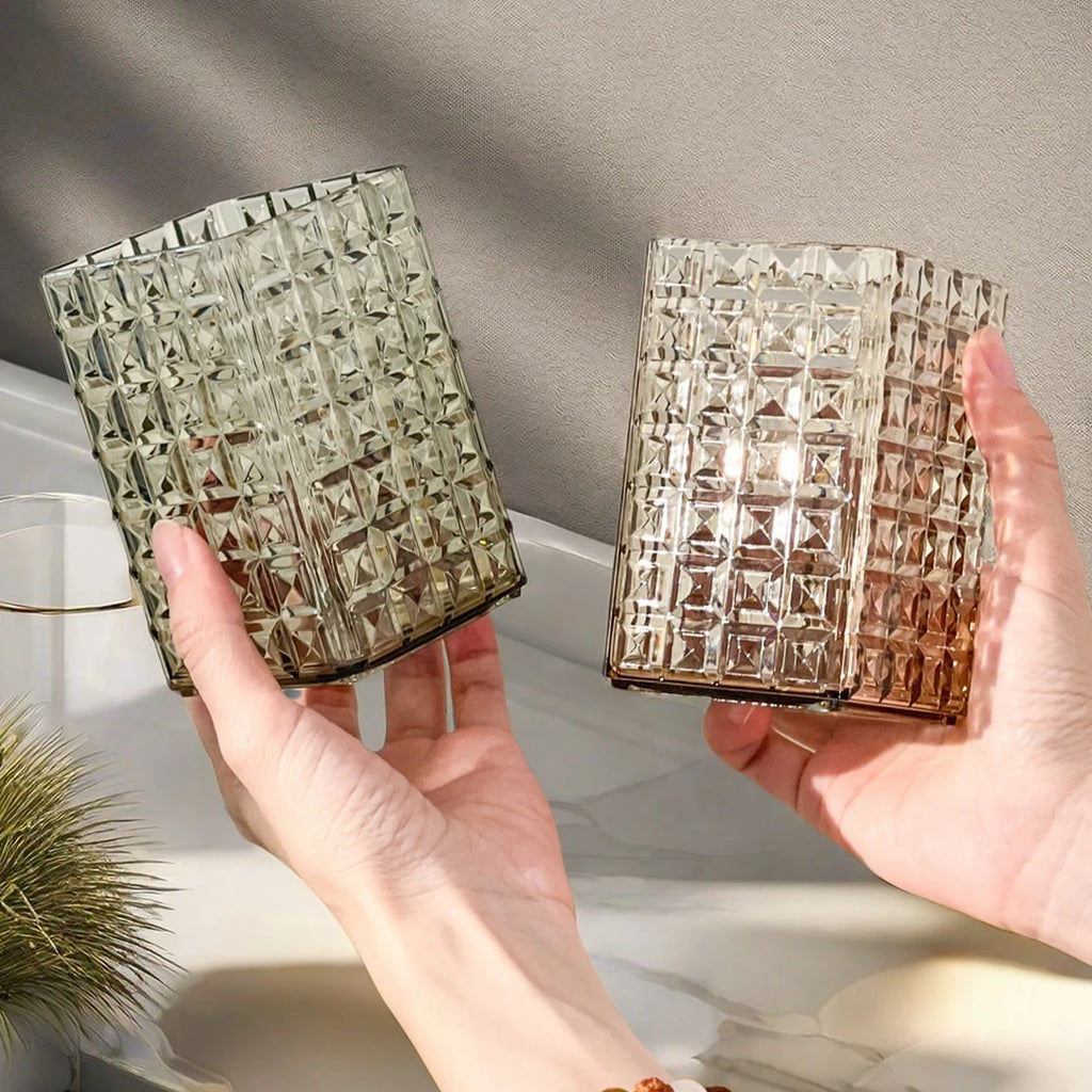 Portable Plastic Toothbrush Holder Cup