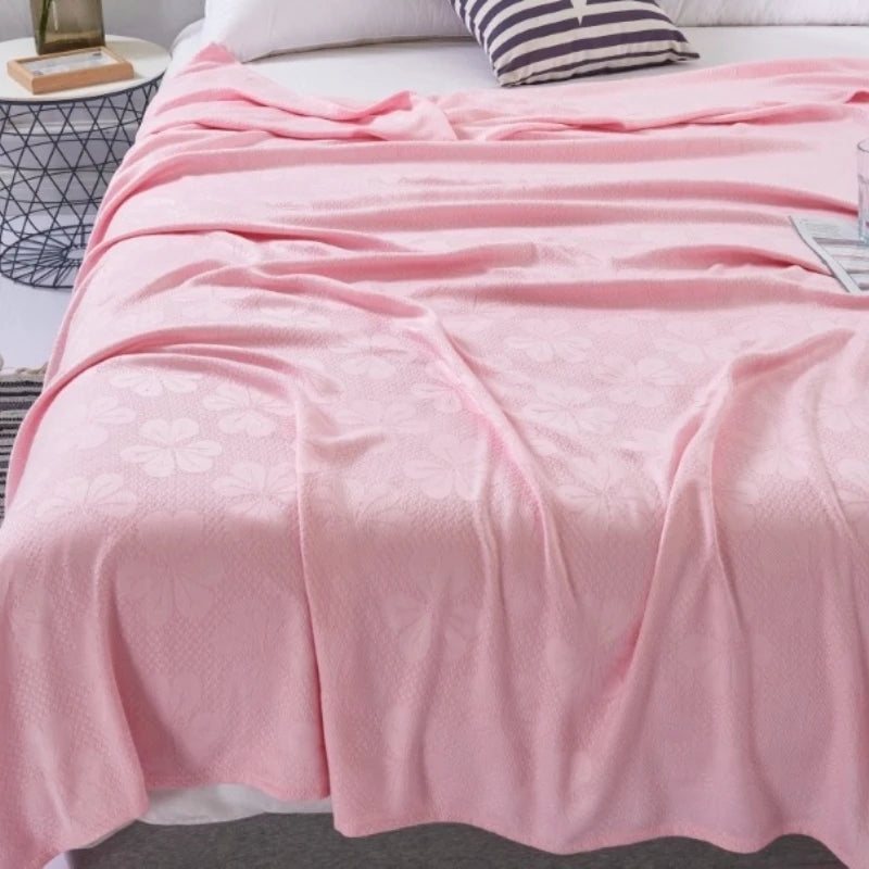 Bamboo Fiber Cooling Summer Blanket