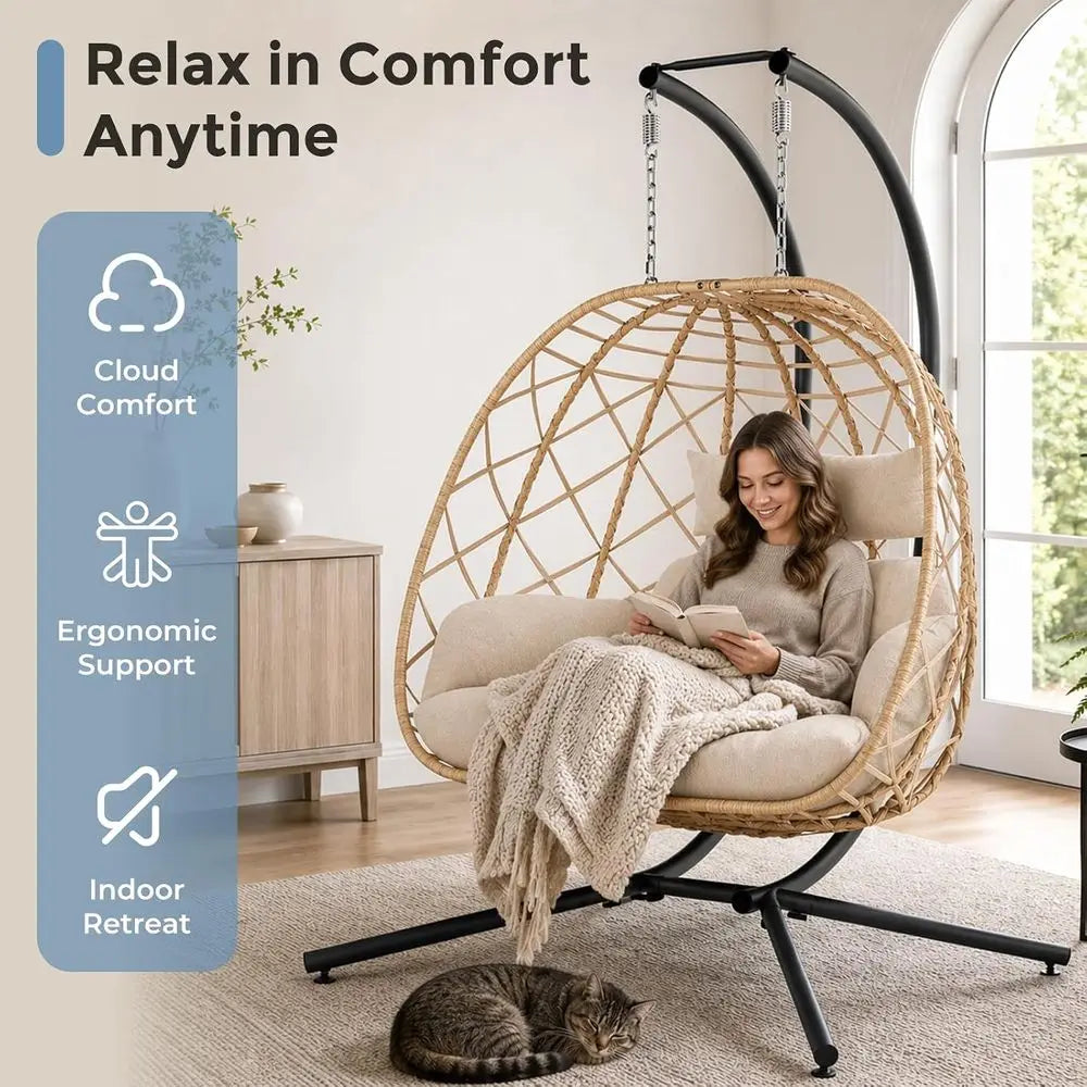 Double Egg Swing Chair