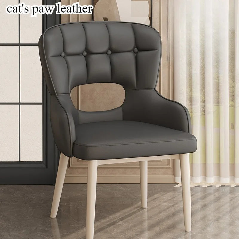 European High-Back Dining Chair