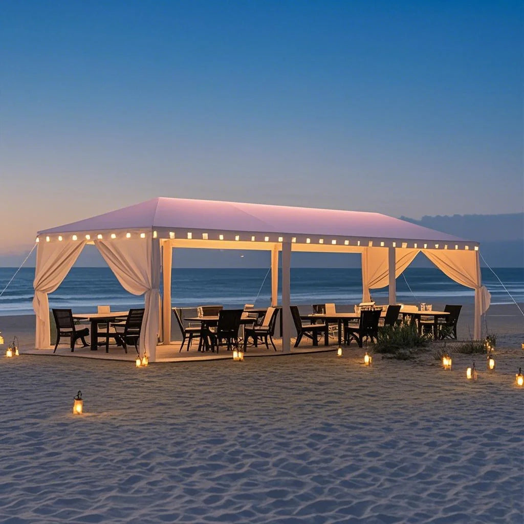Portable Waterproof Party Tent Gazebo with Sidewalls
