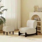 Luxury Velvet Nordic Armchair