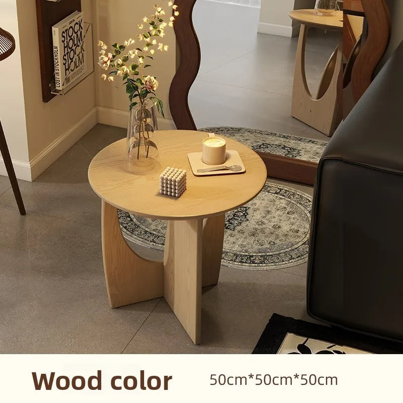 Nordic Solid Wood Round Table